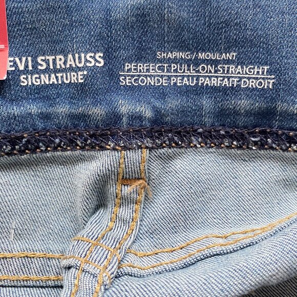 Levi Strauss Signature Shaping Perfect Pull on Jeans 8 - Picture 5 of 14